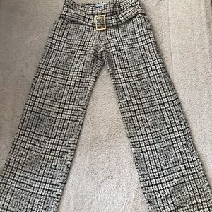 Dolce & Gabbana plaid wool trousers